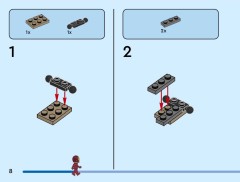 LEGO 76320 instructions page 8 – build guide