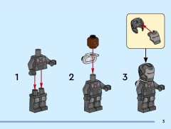 LEGO 76320 instructions page 3 – build guide
