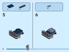 LEGO 76320 instructions page 8 – build guide