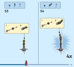 LEGO 76321 instructions page 45 – build guide