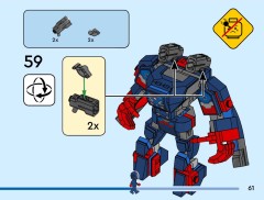 LEGO 76322 instructions page 61 – build guide