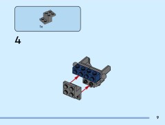 LEGO 76322 instructions page 9 – build guide