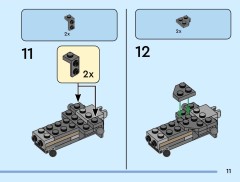 LEGO 76322 instructions page 11 – build guide