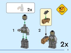 LEGO 76322 instructions page 3 – build guide