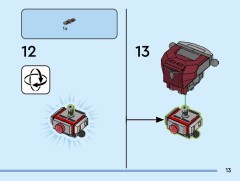 LEGO 76323 instructions page 13 – build guide