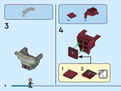 LEGO 76323 instructions page 8 – build guide