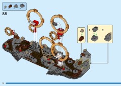 LEGO 76323 instructions page 72 – build guide
