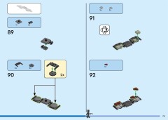 LEGO 76323 instructions page 75 – build guide