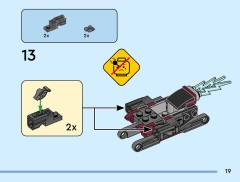 LEGO 76324 instructions page 19 – build guide