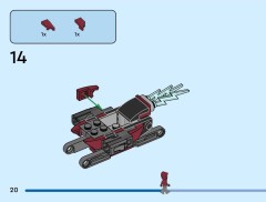 LEGO 76324 instructions page 20 – build guide
