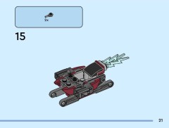 LEGO 76324 instructions page 21 – build guide