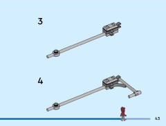 LEGO 76324 instructions page 43 – build guide