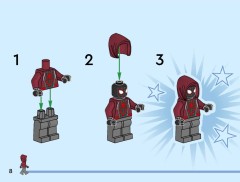 LEGO 76324 instructions page 8 – build guide