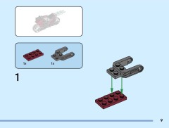 LEGO 76324 instructions page 9 – build guide
