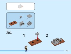 LEGO 76324 instructions page 43 – build guide
