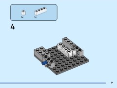 LEGO 76324 instructions page 9 – build guide