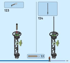 LEGO 76324 instructions page 107 – build guide