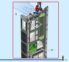 LEGO 76324 instructions page 121 – build guide
