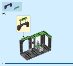 LEGO 76324 instructions page 74 – build guide