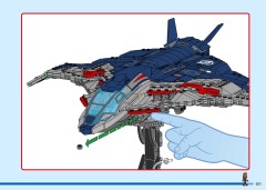 LEGO 76325 instructions page 201 – build guide