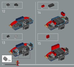 LEGO 76326 instructions page 12 – build guide