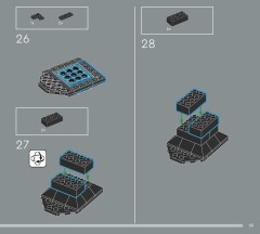 LEGO 76326 instructions page 19 – build guide