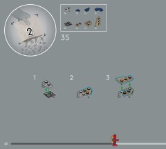 LEGO 76326 instructions page 28 – build guide