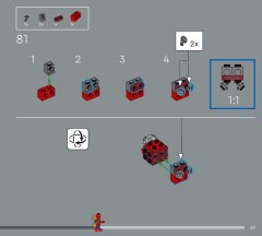 LEGO 76326 instructions page 49 – build guide