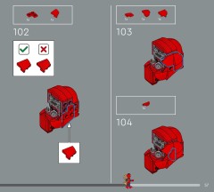 LEGO 76326 instructions page 57 – build guide