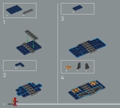 LEGO 76326 instructions page 8 – build guide