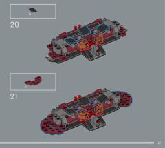 LEGO 76327 instructions page 21 – build guide
