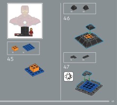 LEGO 76327 instructions page 43 – build guide