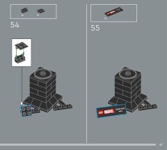 LEGO 76327 instructions page 47 – build guide