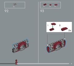 LEGO 76327 instructions page 61 – build guide