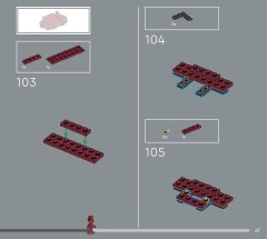 LEGO 76327 instructions page 67 – build guide