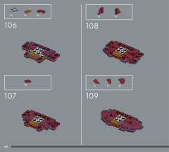 LEGO 76327 instructions page 68 – build guide