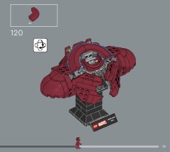 LEGO 76327 instructions page 73 – build guide