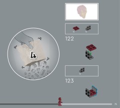 LEGO 76327 instructions page 75 – build guide