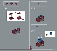 LEGO 76327 instructions page 77 – build guide