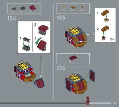 LEGO 76327 instructions page 87 – build guide