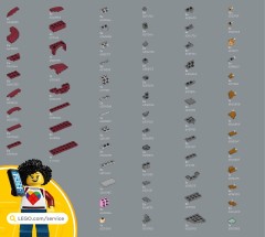 LEGO 76327 instructions page 98 – build guide