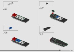 LEGO 76328 instructions page 309 – build guide