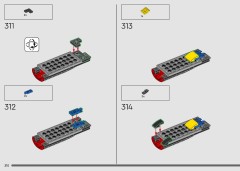 LEGO 76328 instructions page 310 – build guide