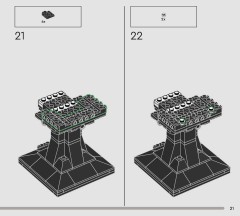 LEGO 76329 instructions page 21 – build guide