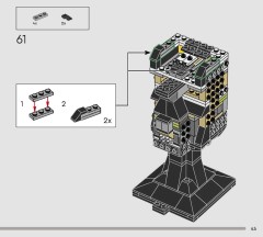 LEGO 76329 instructions page 45 – build guide