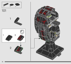 LEGO 76329 instructions page 72 – build guide