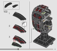 LEGO 76329 instructions page 73 – build guide