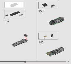 LEGO 76329 instructions page 75 – build guide