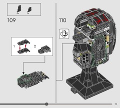 LEGO 76329 instructions page 77 – build guide