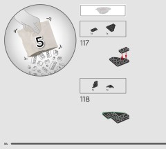 LEGO 76329 instructions page 84 – build guide